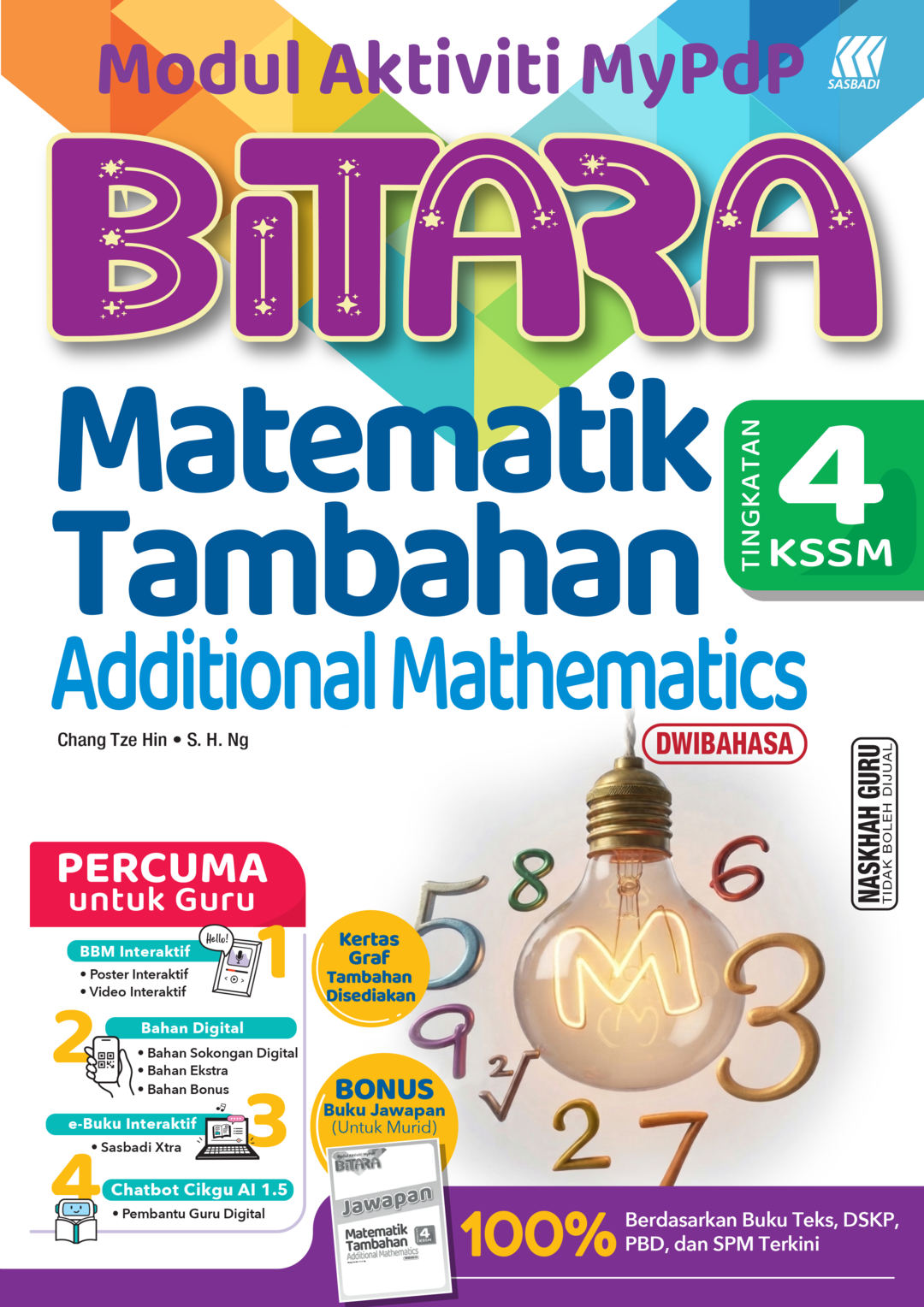 MyPdp Bitara Matematik Tambahan Ting. 4 Cover